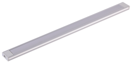 Лайт Профиль накладной СЕРЫЙ К262-2АМ led 3528/5050 16*6*2000мм+ РС матовый+заглушки+крепеж