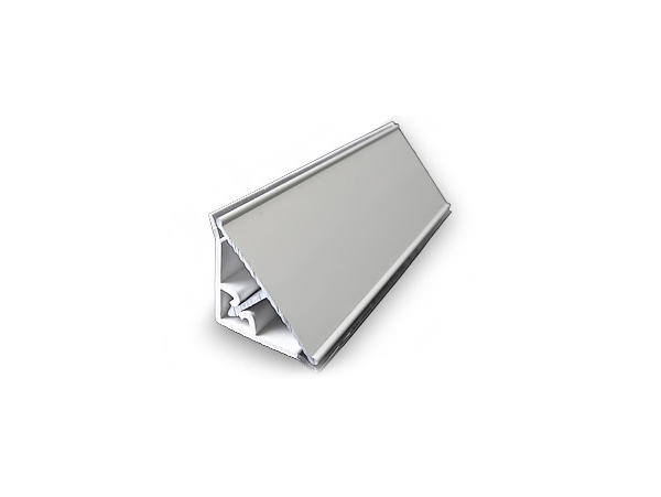 Плинтус алюминиевый (Плато) серебро(нержавейка) 3,05м 25427